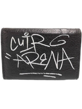 Balenciaga Paper Short fold Tri Wallet